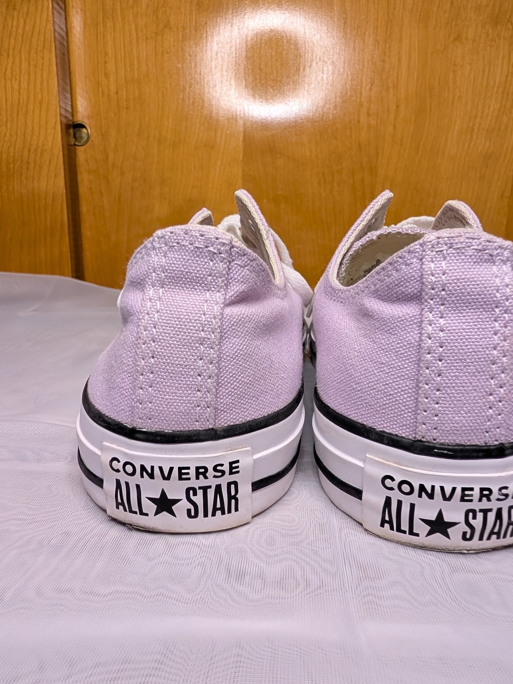 Converse Low Top Canvas Sneakers - Light Lavender - Picture 2 of 6